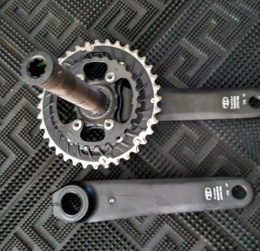 Slx double hot sale crankset