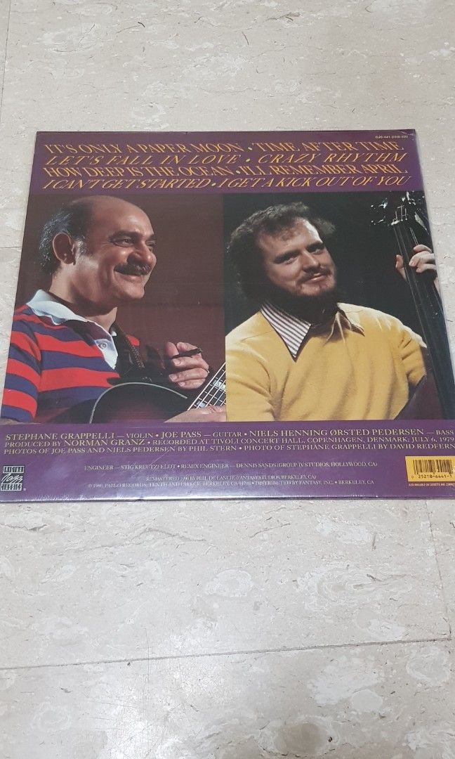 Joe　vinyl　Media,　Carousell　record,　Toys,　Stephane　lp　Hobbies　on　Grappelli　Vinyls　Pass　Music