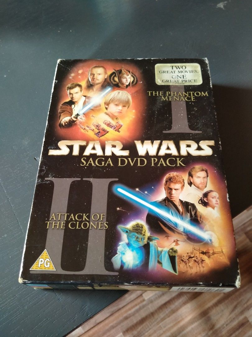 Star wars saga dvd shop