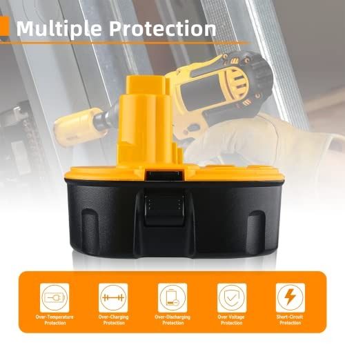 Dewalt de9503 battery hotsell 18v 2.6 ah nimh