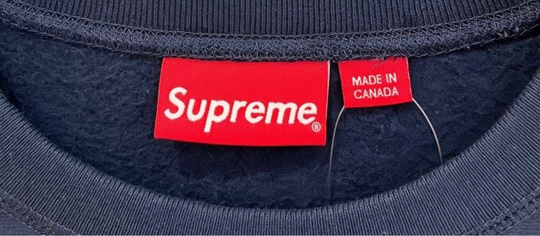 Supreme Box Logo Crewneck Blue