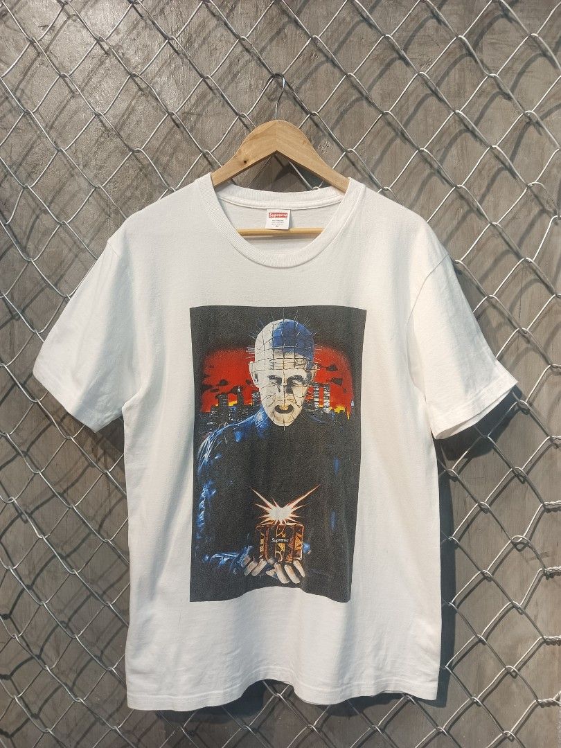 Supreme X Hellraiser Men s Fashion Tops Sets Tshirts Polo