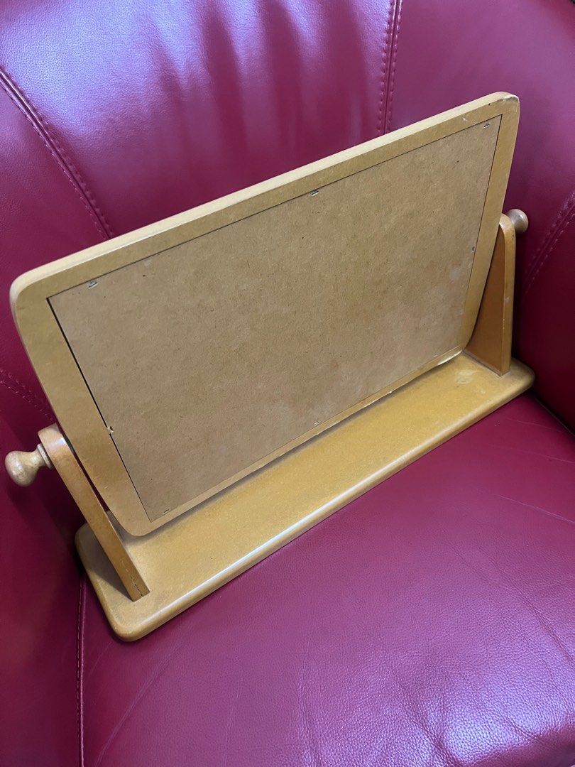 TABLE MIRROR WOODEN, Furniture & Home Living, Furniture, Tables & Sets