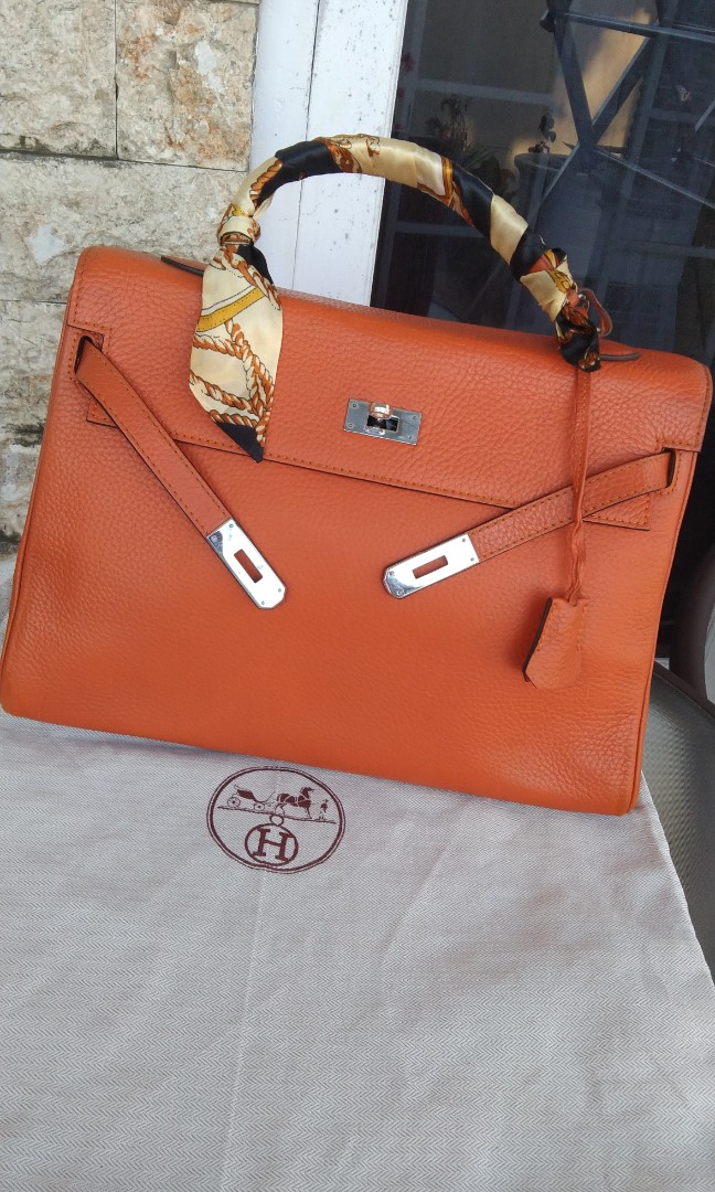 Hermes Kelly Mini 20 Croco Leather, Fesyen Wanita, Tas & Dompet di Carousell