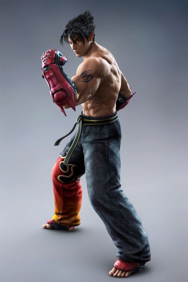 Jin Kazama Gloves - Tekken, Men's Fashion, Activewear on Carousell