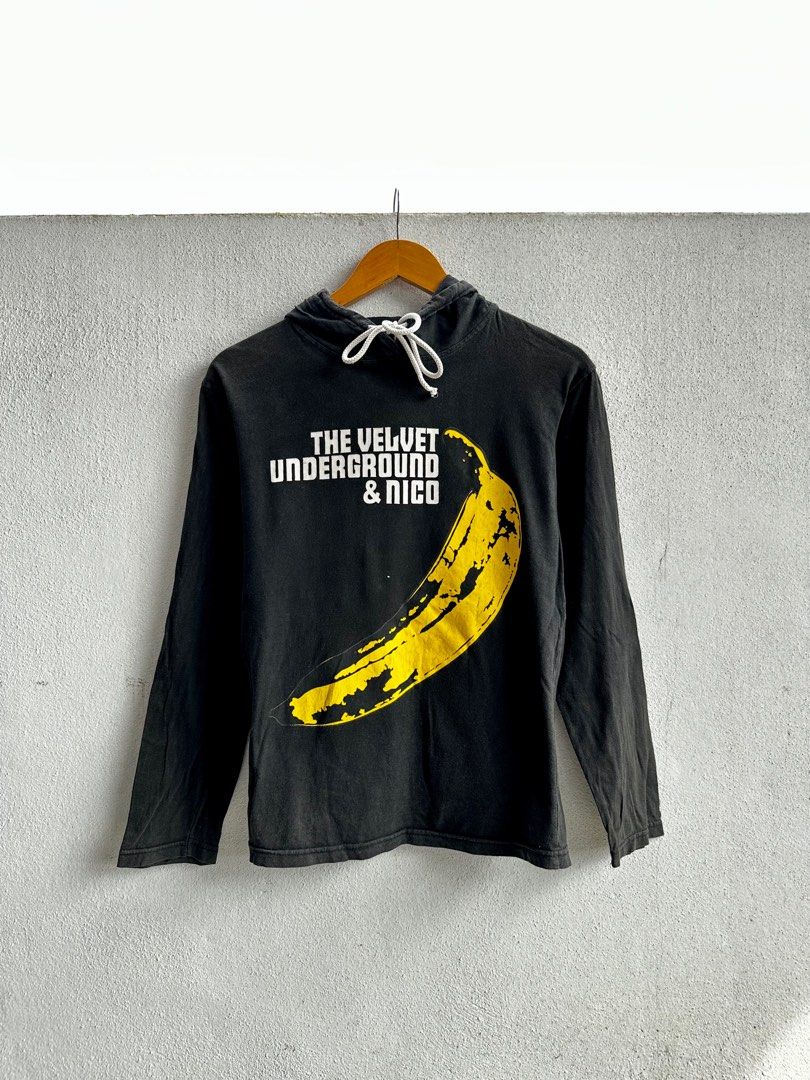 The Velvet Underground Hoodie Men s Fashion Tops Sets Hoodies