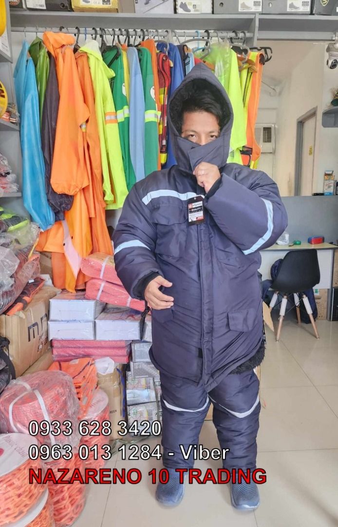 Thermal Jacket Cold Storage Jacket Insulated w/ Fixed Hood on Carousell