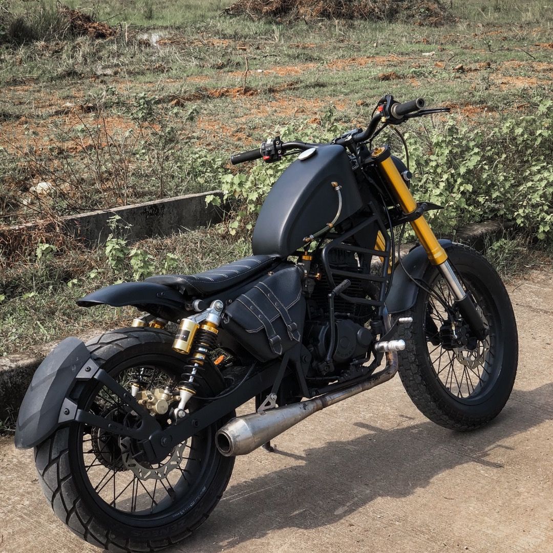 Tiger custom bobber deals