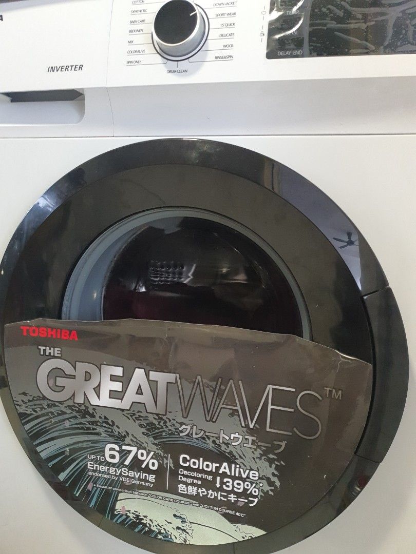 Toshiba washer dryer combo, TV & Home Appliances, Washing Machines and