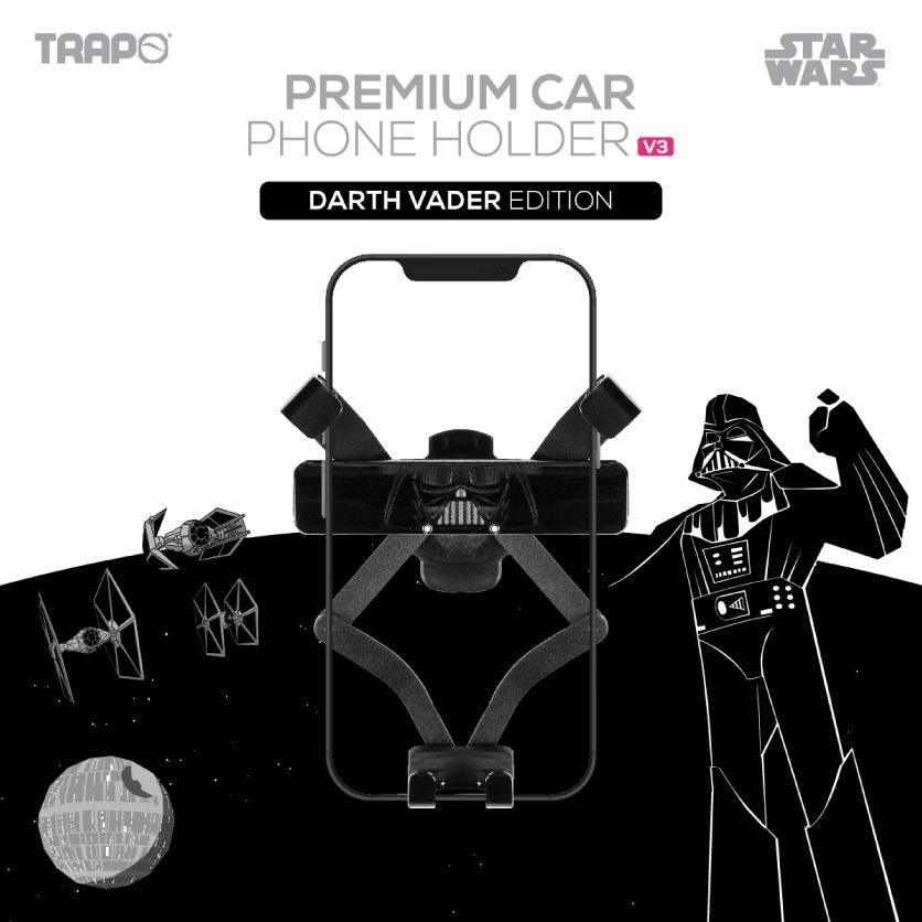 Star Wars Darth Vader Car Cup Holder Coaster 2-Pack