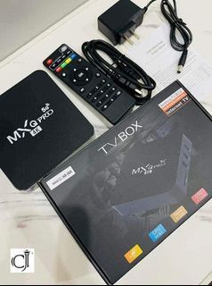 TV BOX THE NEWEST 5G MXQ pro 4k android Tv box