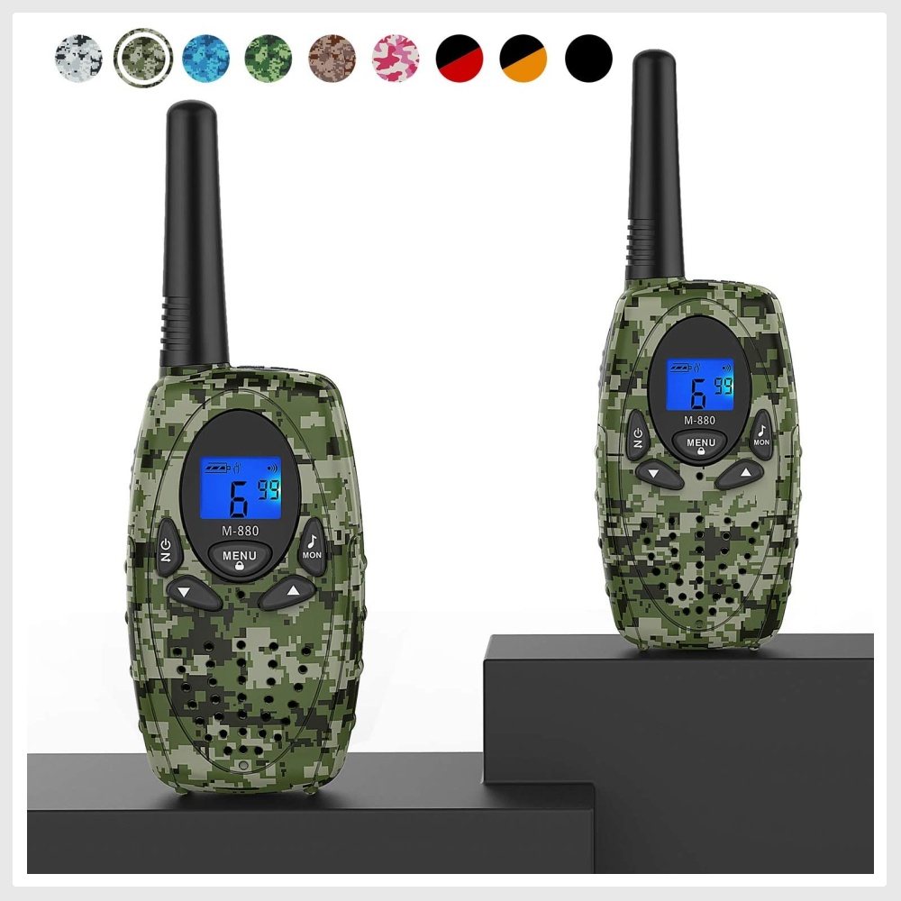 Two Way Radios Camping Accessories, Topsung M880 FRS Walkie Talkies for