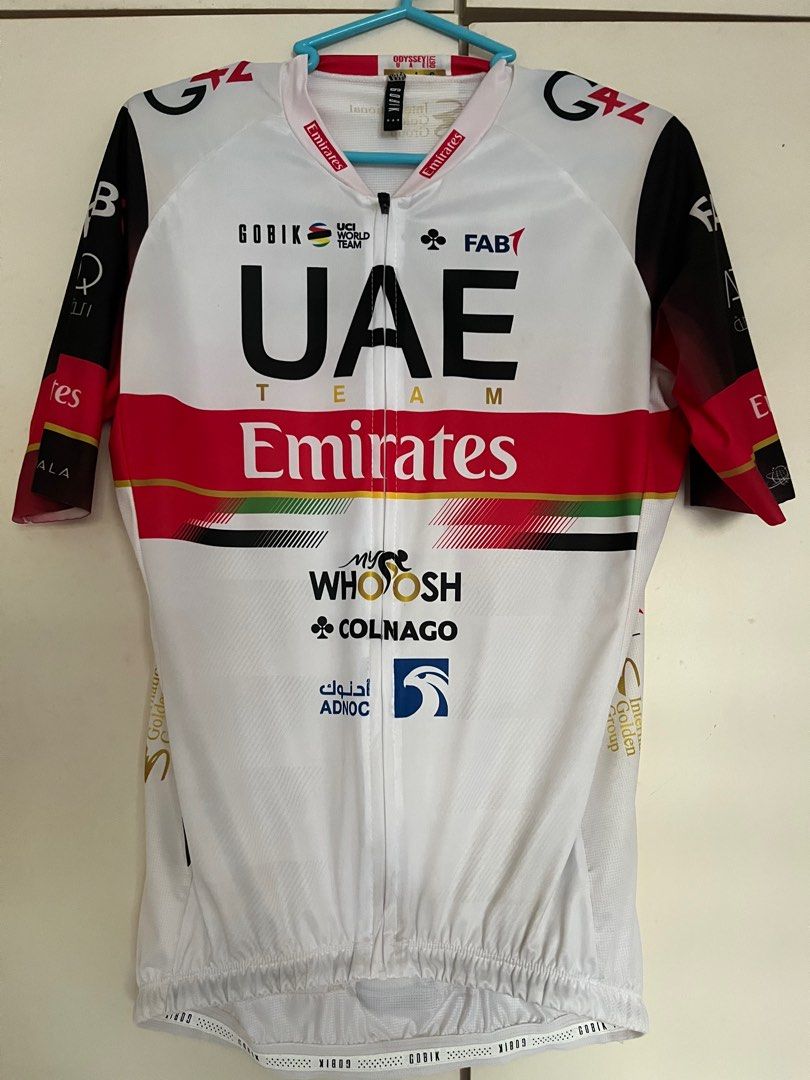 UAE Gobik Cycling Jersey 2021, Men's Fashion, Activewear on Carousell