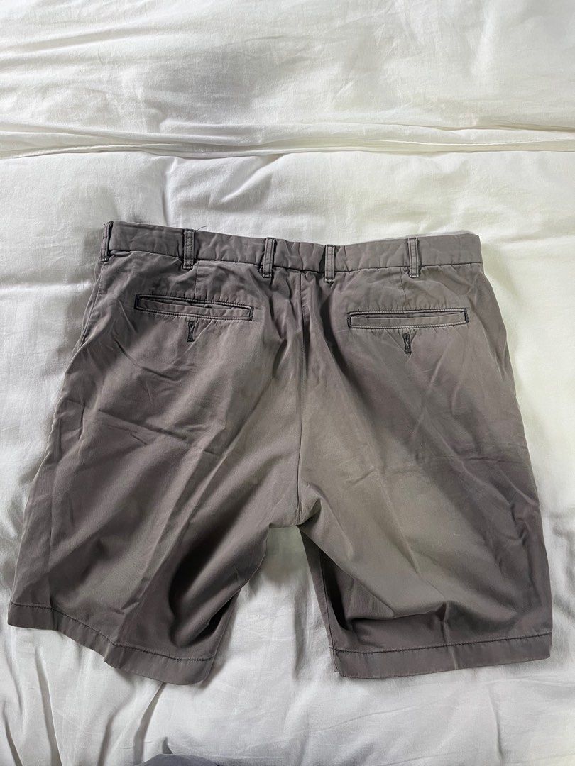 Chino shorts grey hot sale