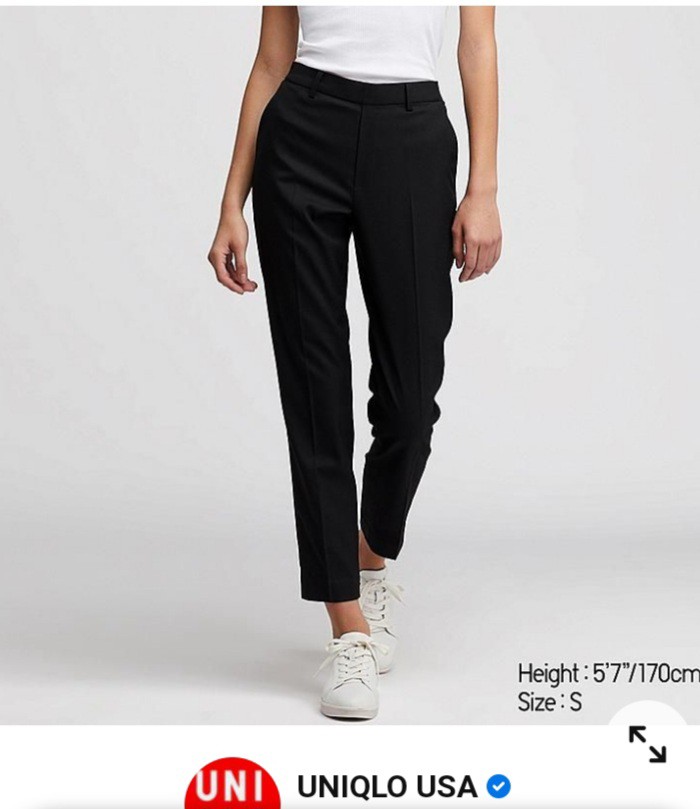 Uniqlo Smart Ankle Pants, Women's Fashion, Bottoms, Other Bottoms on ...