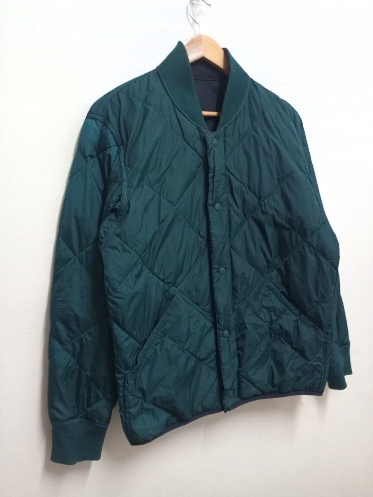 Uniqlo quilted sales bomber jacket
