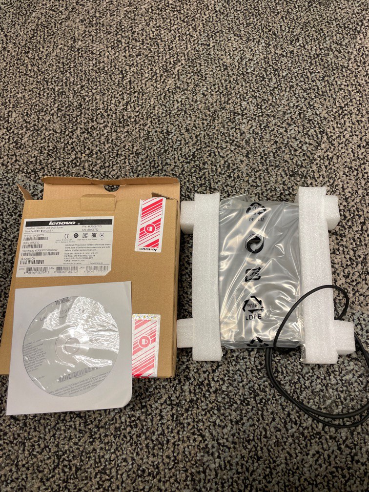 USB Dvd burner not used, Computers & Tech, Parts & Accessories