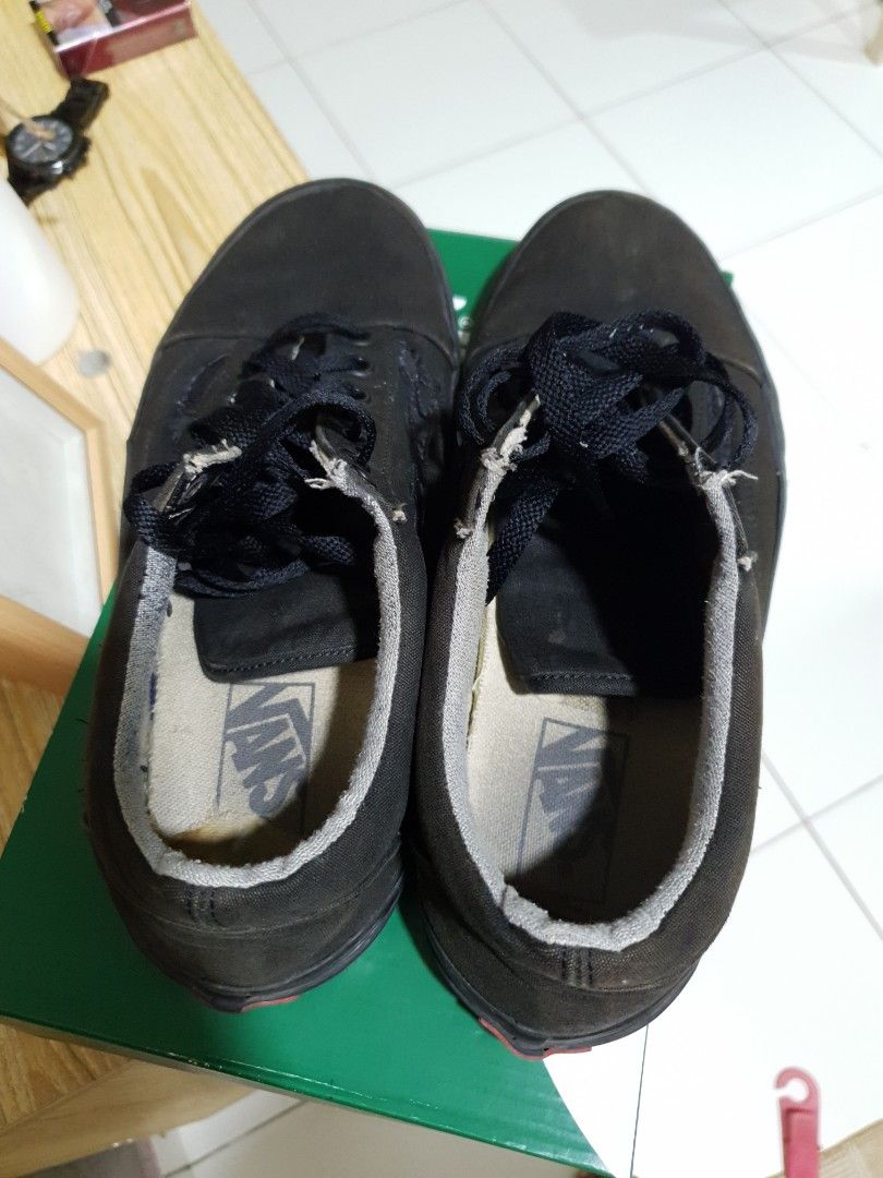 Used Original Vans Old school full black size 7.5UK Men s Fashion