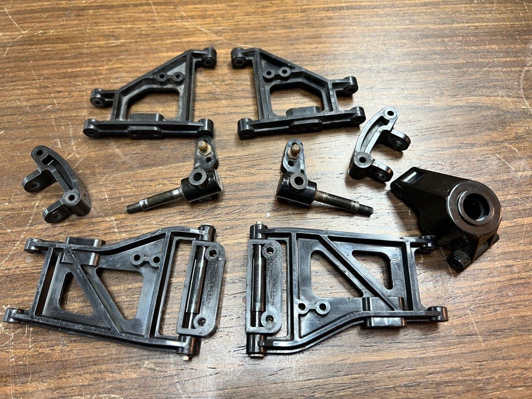 Used Vintage Tamiya RC Car part lot Nissan King Cab Toyota Hilux ...