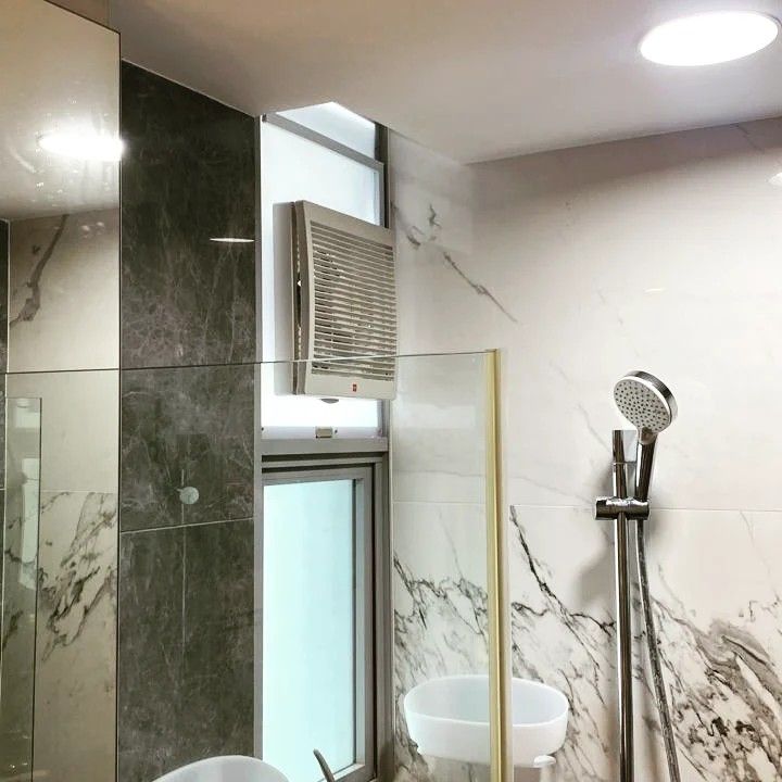 Image showcasing Ventilation exhaust fan install installation services with kdk fan ...