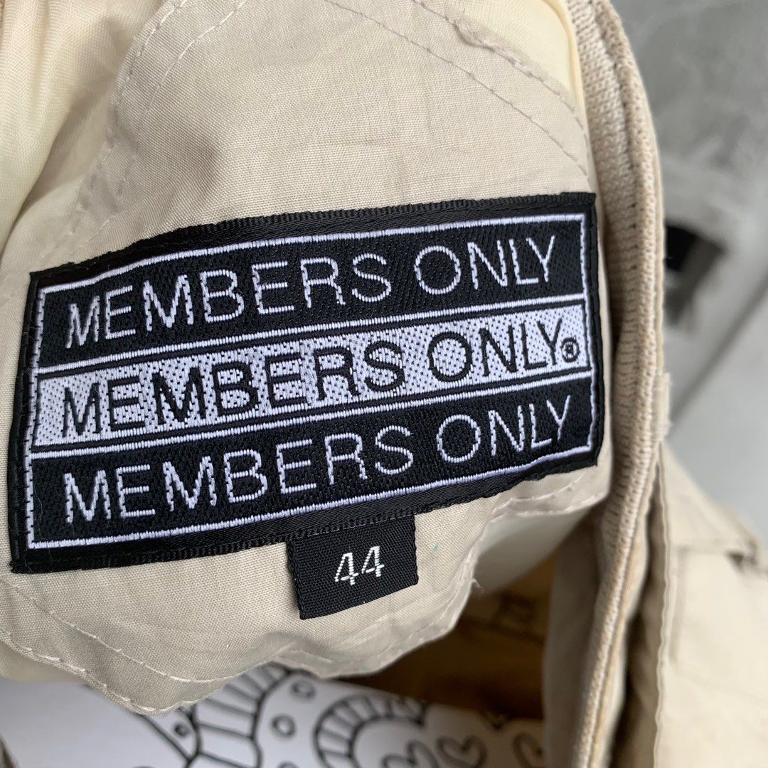 Vintage members only jacket tag store