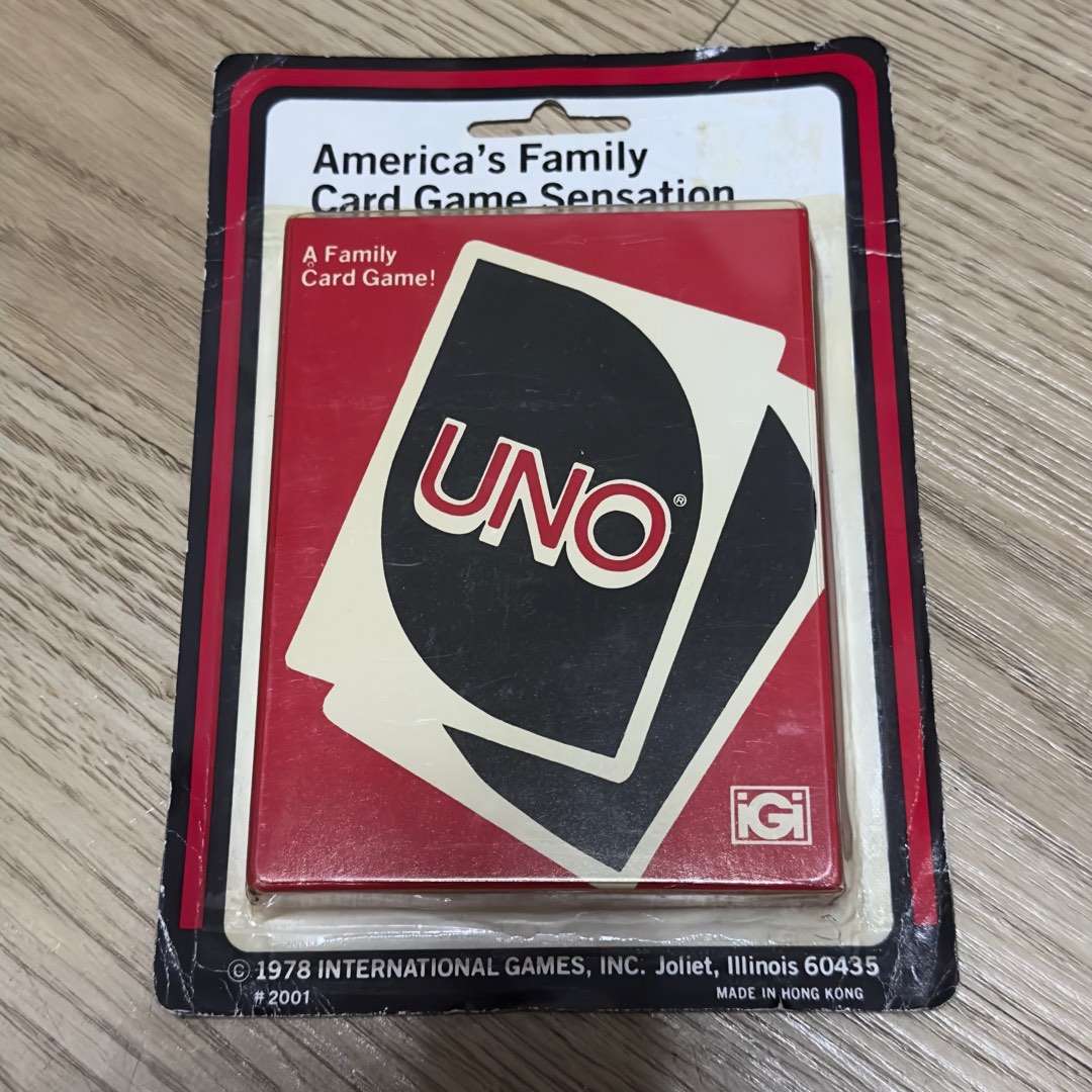 Vintage UNO Card Game Retro Collection Rare, Hobbies  Toys, Toys  Games  on Carousell