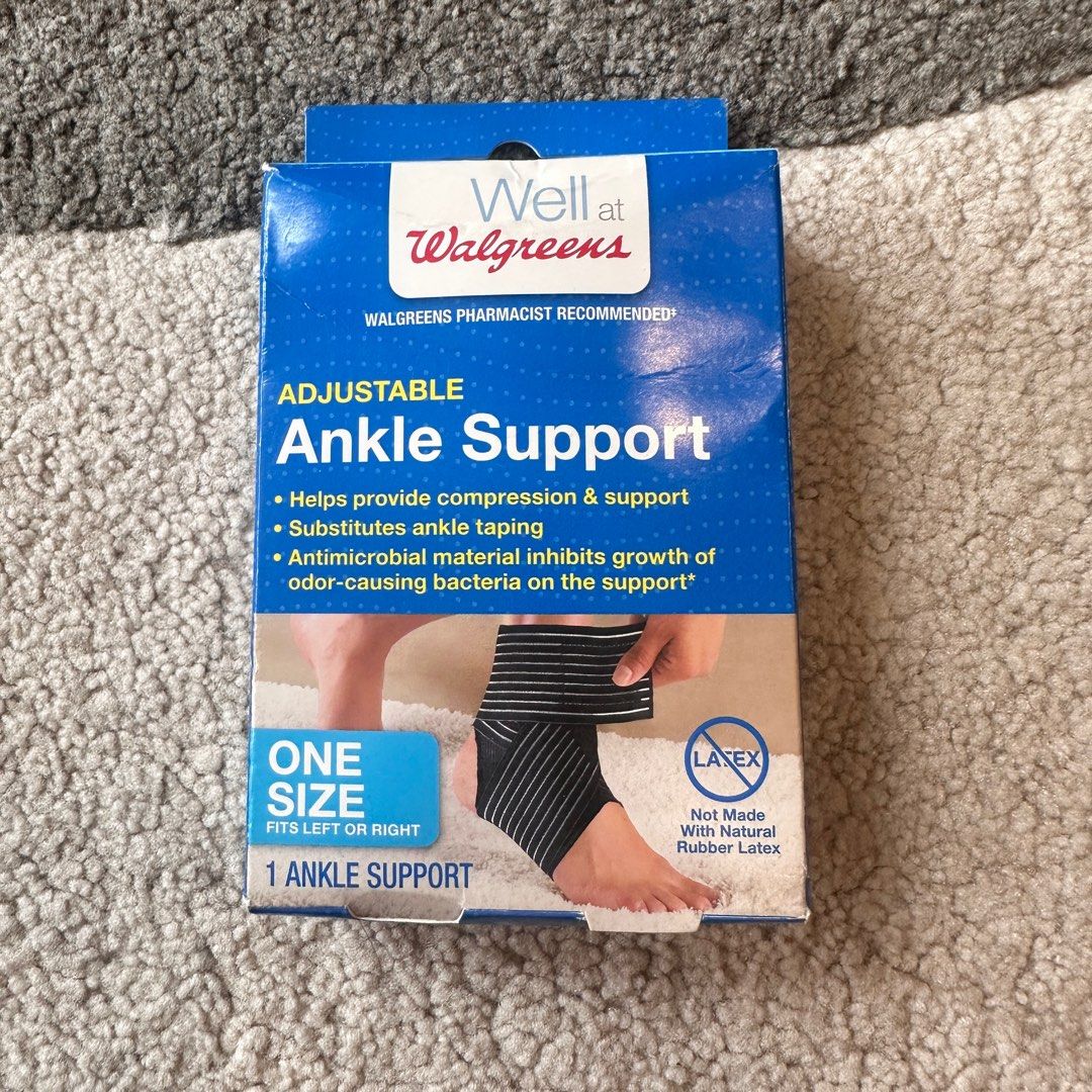 Walgreens Ankle Wrap Adjustable Support on Carousell