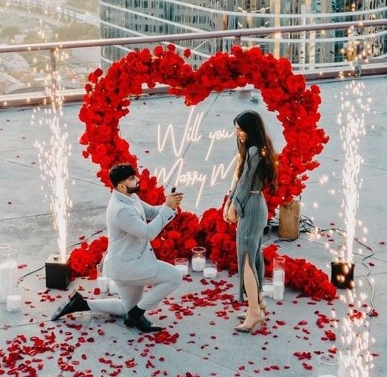 Wedding Proposal Decoration Setup Outdoor Love, Lifestyle Services