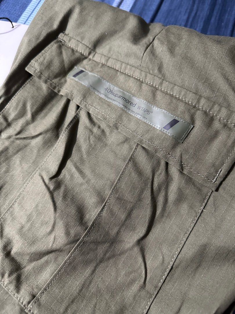 WTAPS JUNGLE STOCK / TROUSERS / COTTON. RIPSTOP / OLIVE DRAB