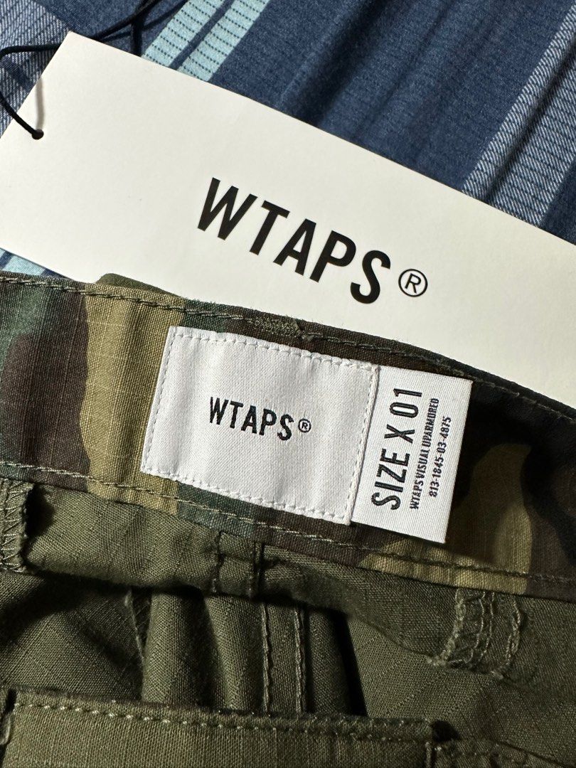 WTAPS JUNGLE STOCK / TROUSERS / COTTON. RIPSTOP / OLIVE DRAB