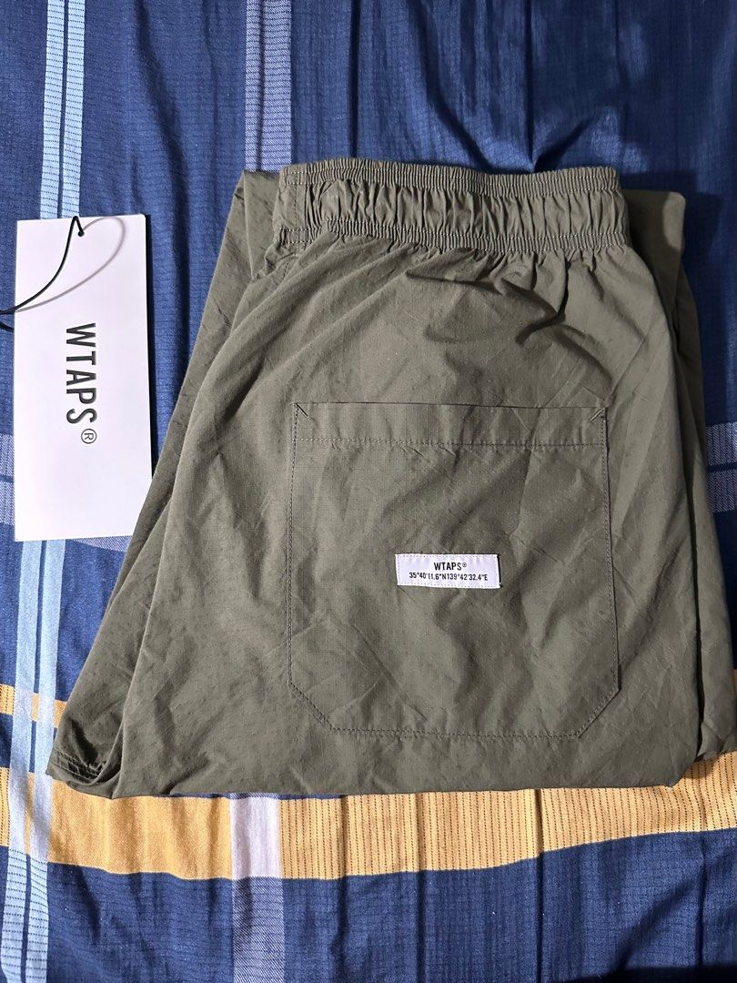 WTAPS SEAGULL 01 / TROUSERS / NYCO. RIPSTOP. CORDURA / OLIVE DRAB