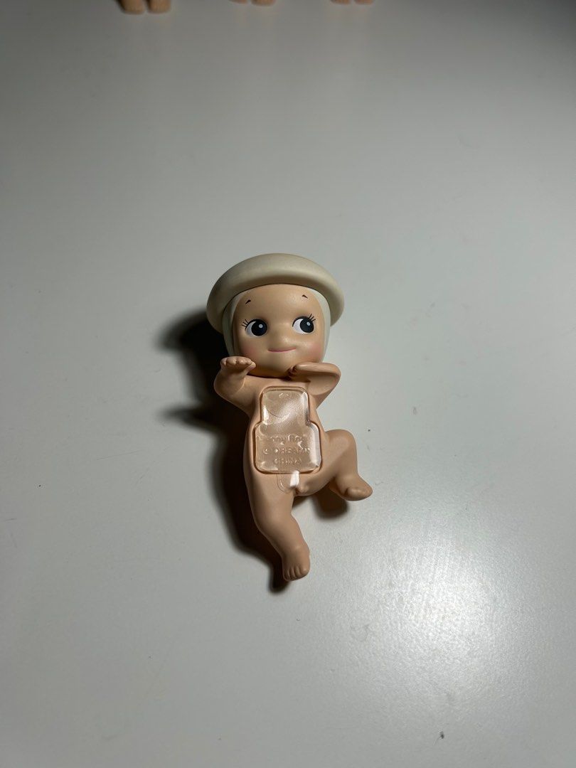 I got the mushroom in my mystery SonnyAngel Hipper. I painted him to be a  different kind of mushroom, and now I'm not so sad I didn't get the  strawberry, lol. Love