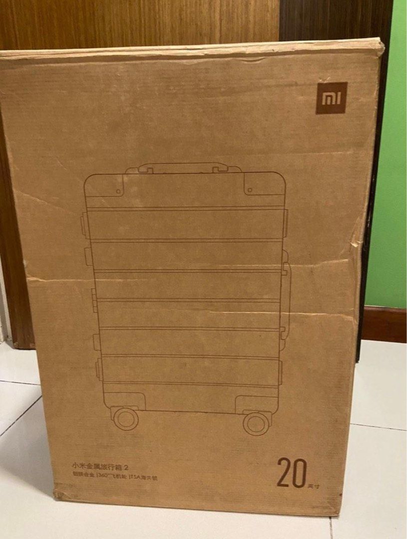 Xiaomi Cabin Aluminium luggage, Hobbies & Toys, Travel, Luggage on