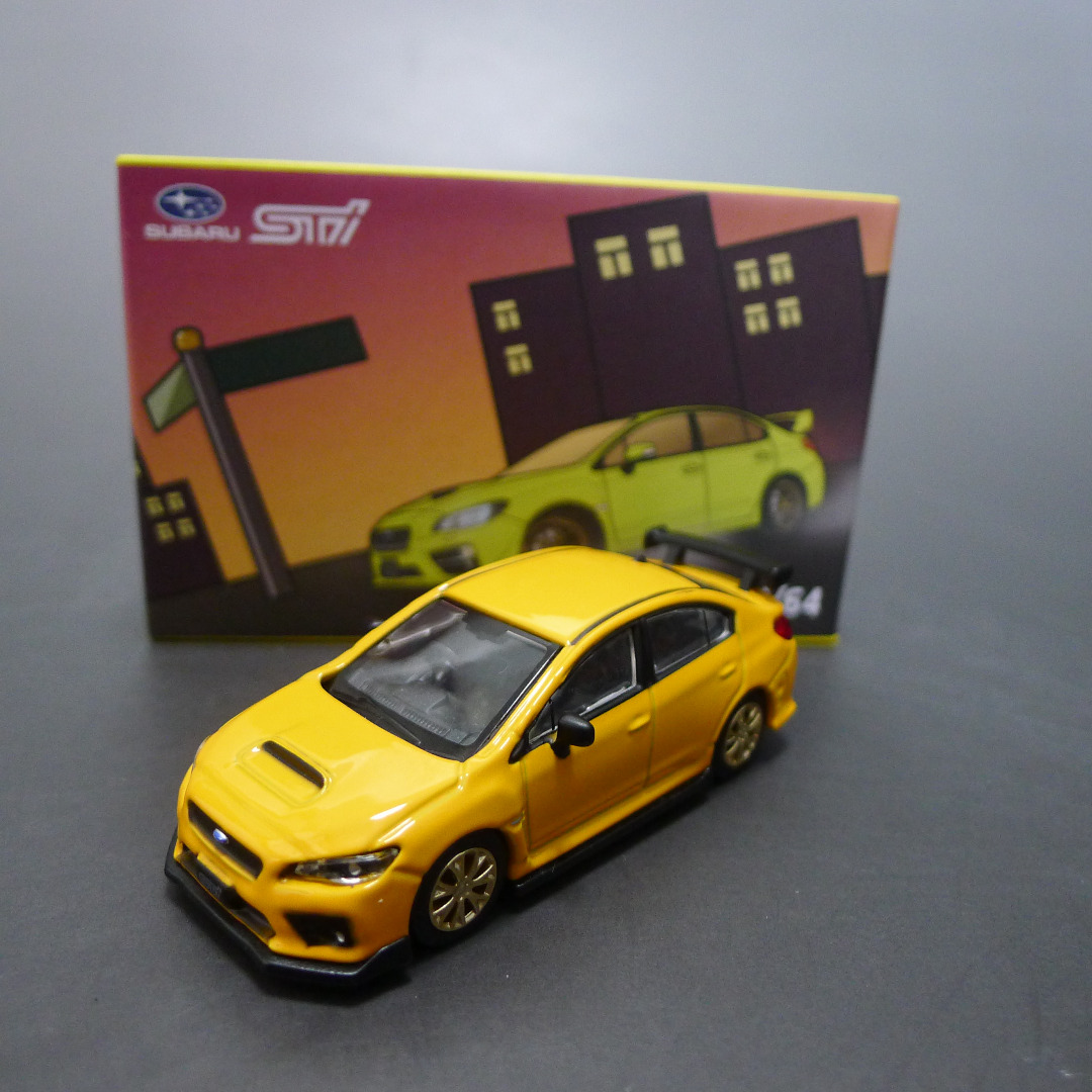 Modèle Réduit Subaru WRX STI 1/32 - Alliage Die-cast, Couleur Grise, 2016, Sans Boîte (neuf)
