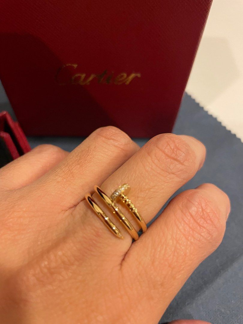 Cartier thin clearance nail ring