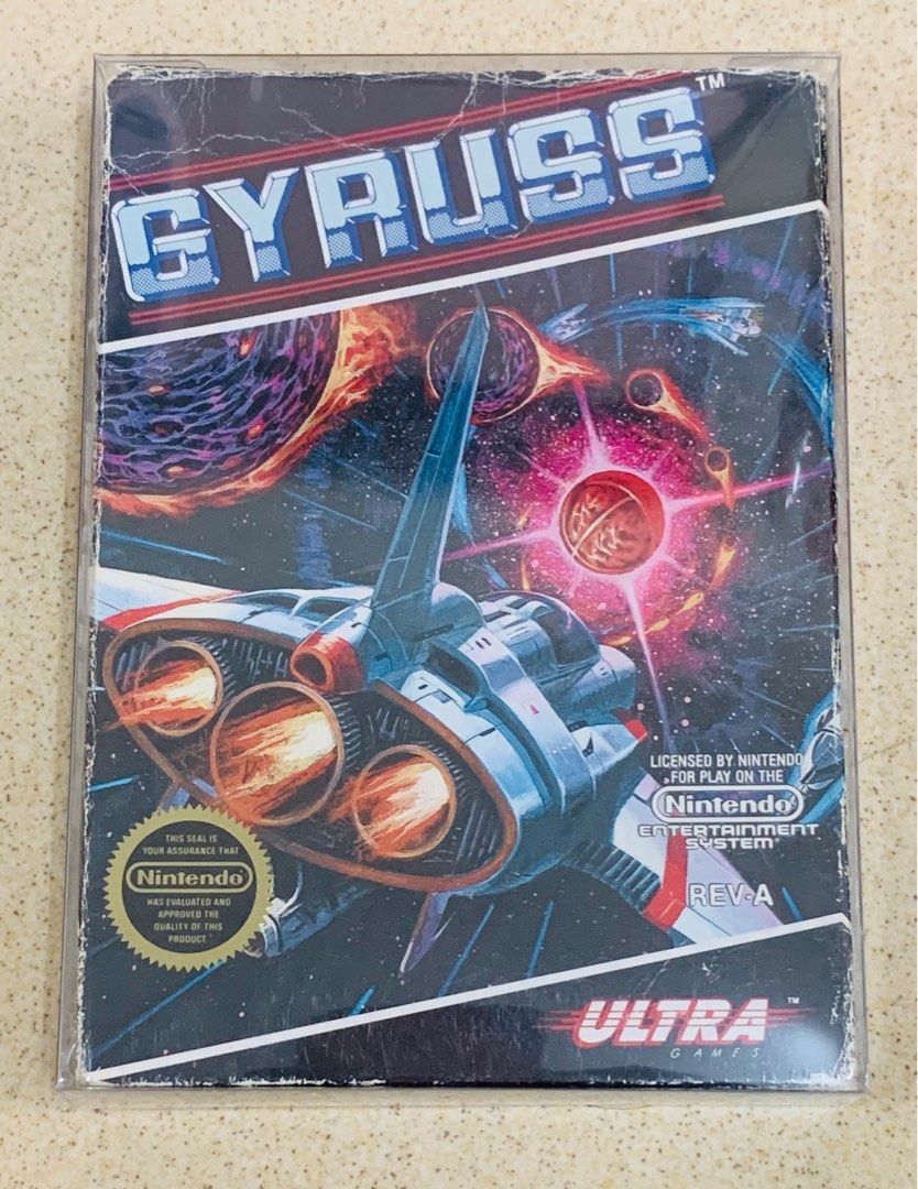 1989 Nintendo NES Gyruss