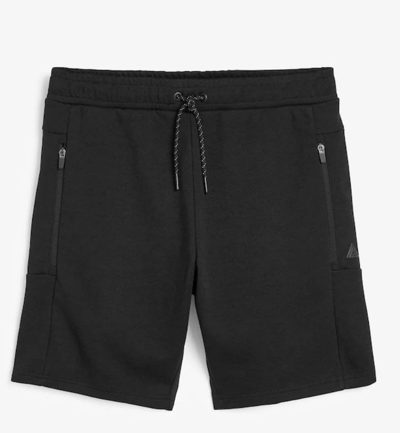 Next mens black shorts outlet