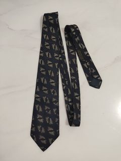 80s Giorgio Armani Silk Necktie Made in Italy Vintage