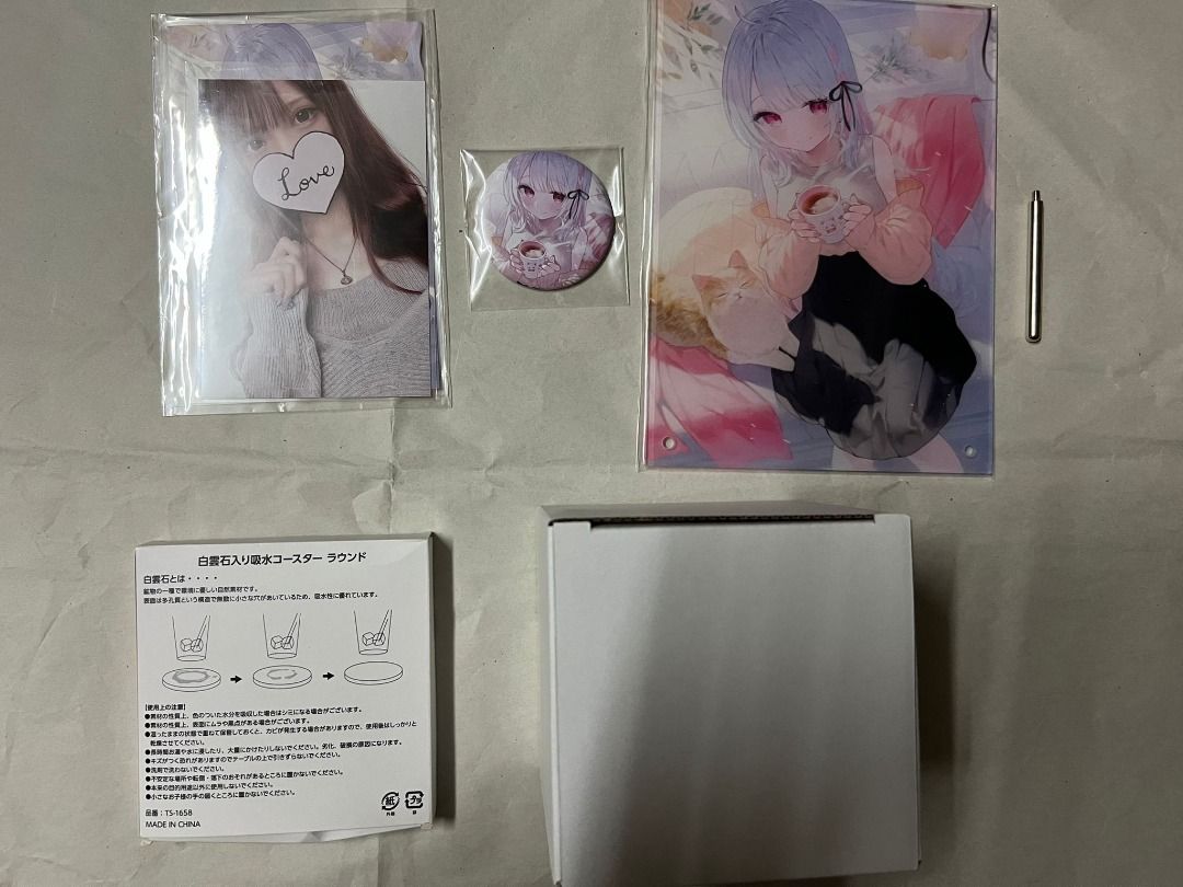 直筆] 利香活動12周年記念グッズfullset vtuber hololive, 興趣及遊戲 