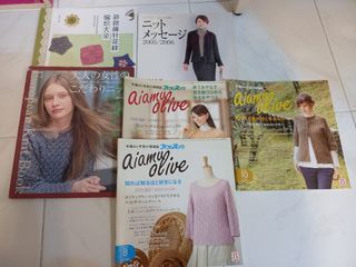 日本 編織書 鈎織書 雜誌 knit