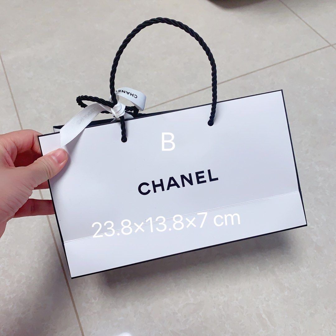 🔥 Chanel/Dior/Gucci/Lancome Paperbag S/M size