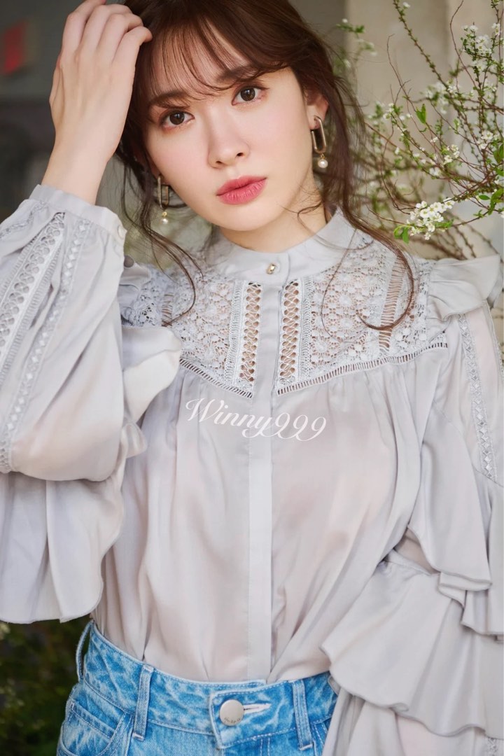 全国無料定番Her lip to Easy to Love Blouse シャツ/ブラウス(長袖/七分)