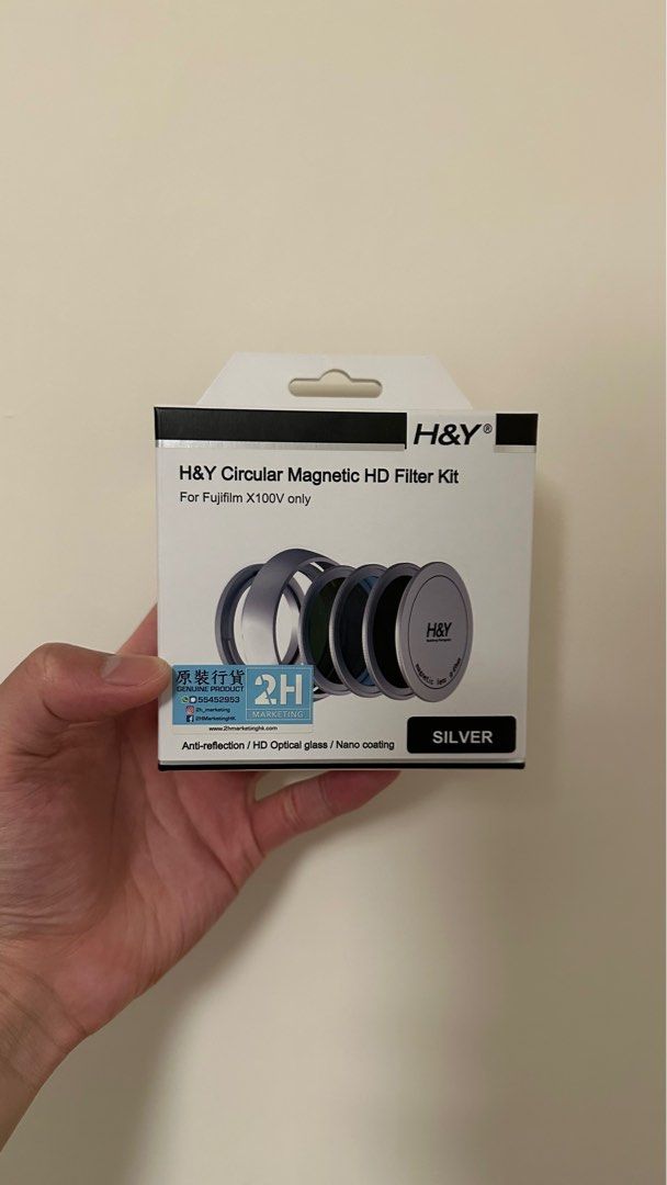 平賣H&Y Circular Magnetic Hd Filter Kit for Fujifilm X100v, 攝影
