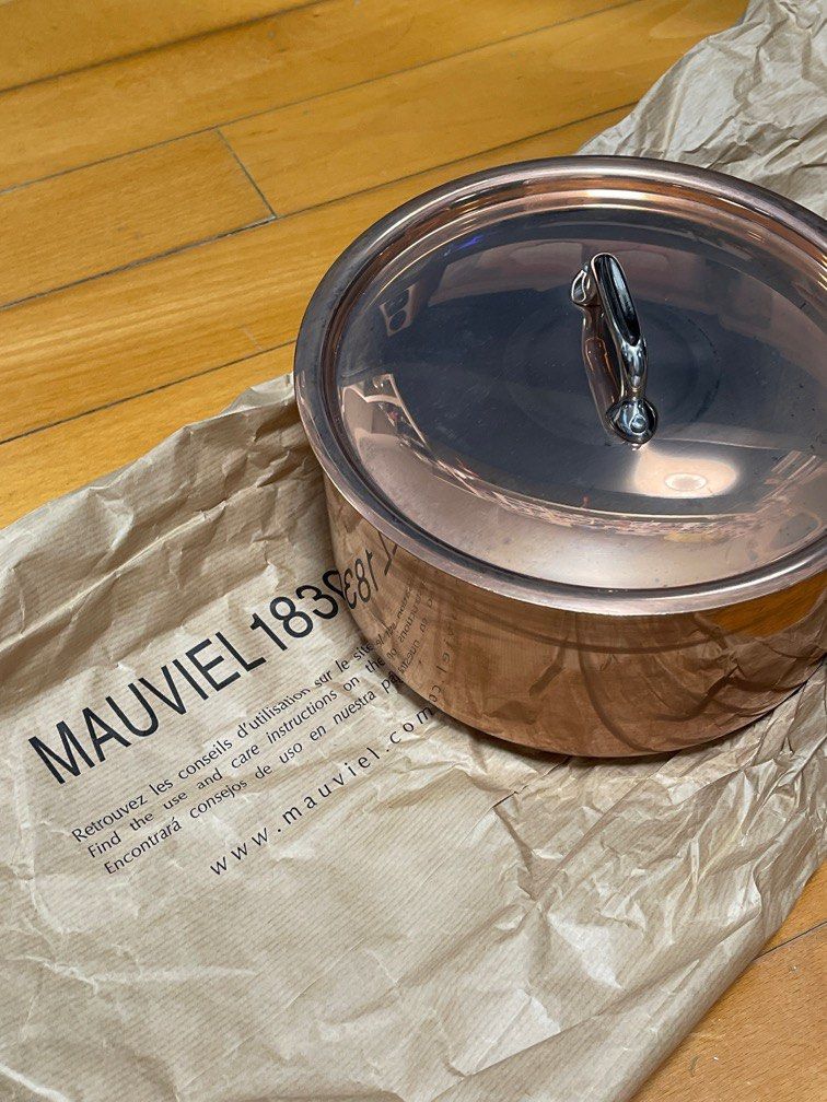 全新Mauviel 1830 20cm 銅鍋M150, 傢俬＆家居, 廚具和餐具, 炊具及配件