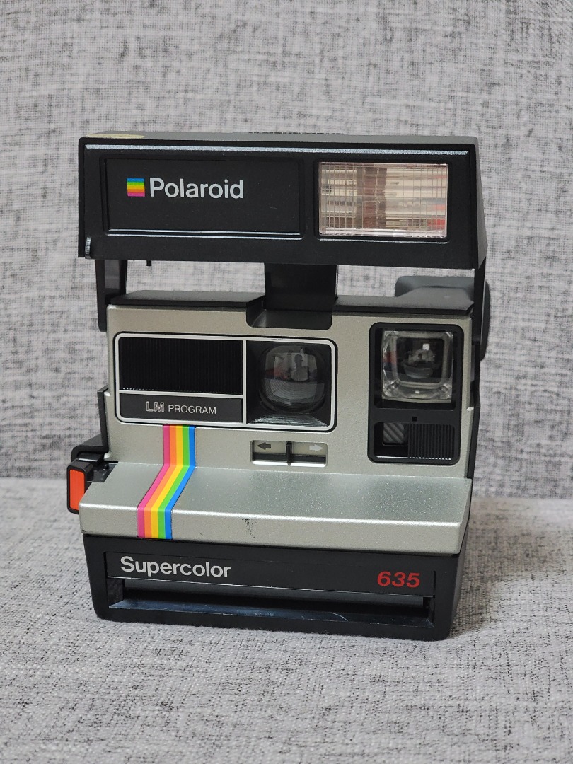 📸 Polaroid Supercolor 635 LM PROGRAM 寶麗萊彩虹拍立得相機🌟, 相機