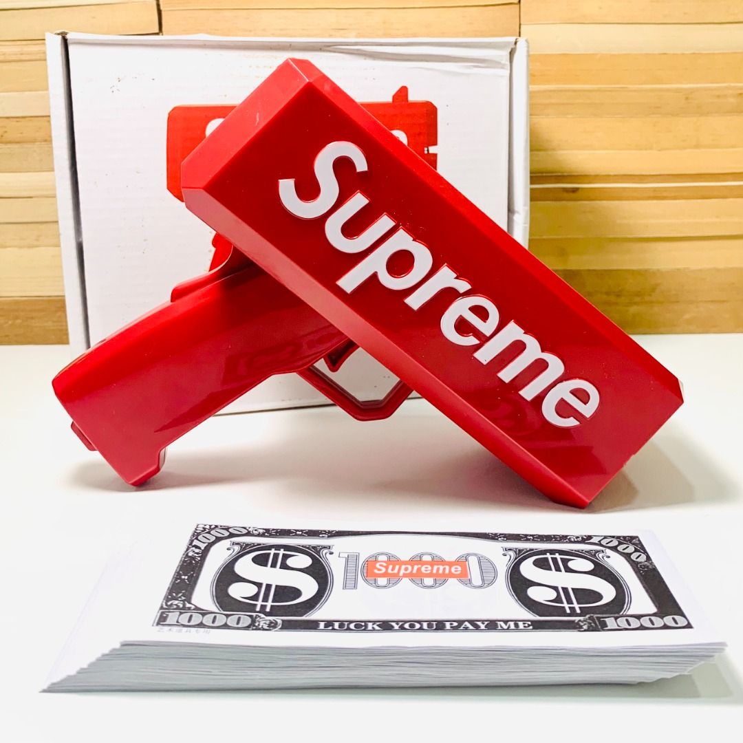 SUPREME Money Gun Cannon Hobbies Toys Memorabilia