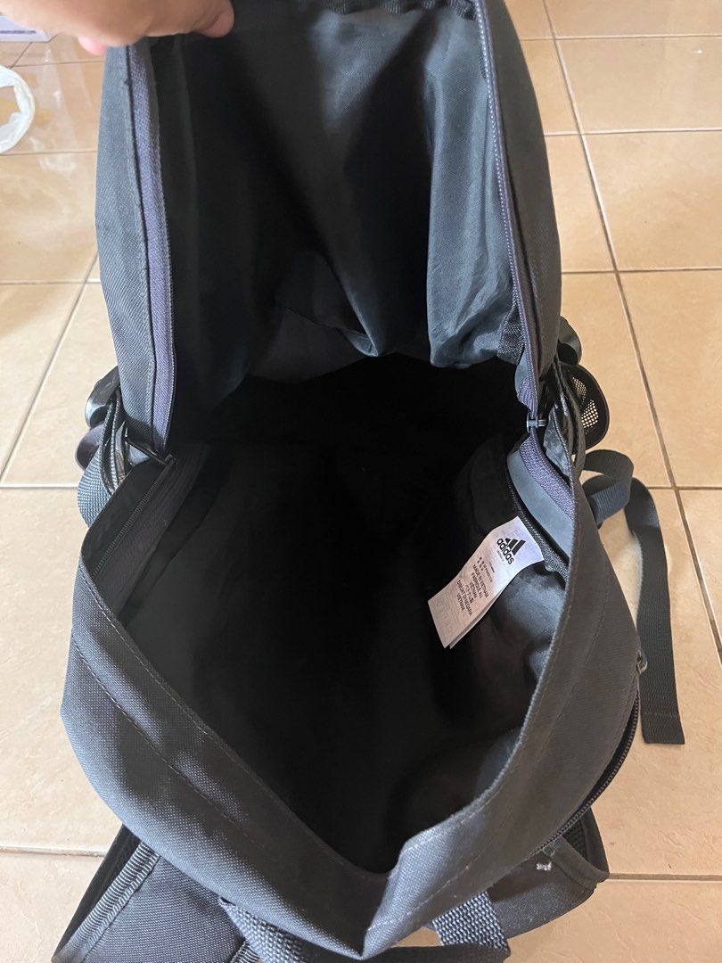 Adidas Backpack Power IV ukuran M, Fesyen Pria, Tas Dompet