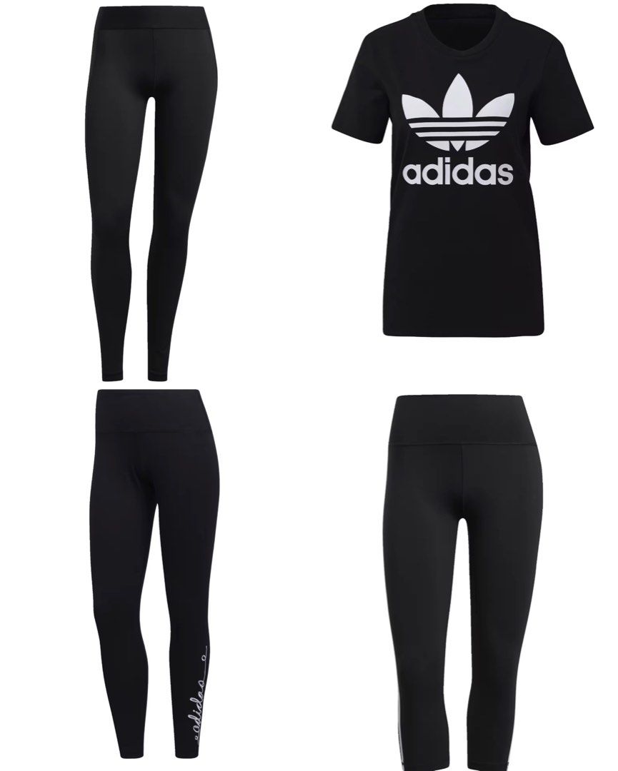 Adidas tights and shirt set store
