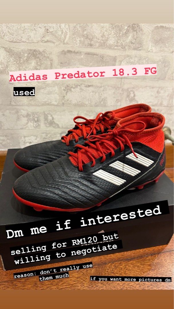 Adidas predator 18.3 hg top