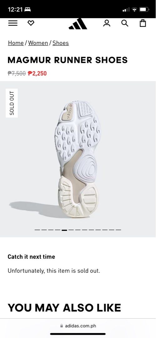 magmur runner shoes off white
